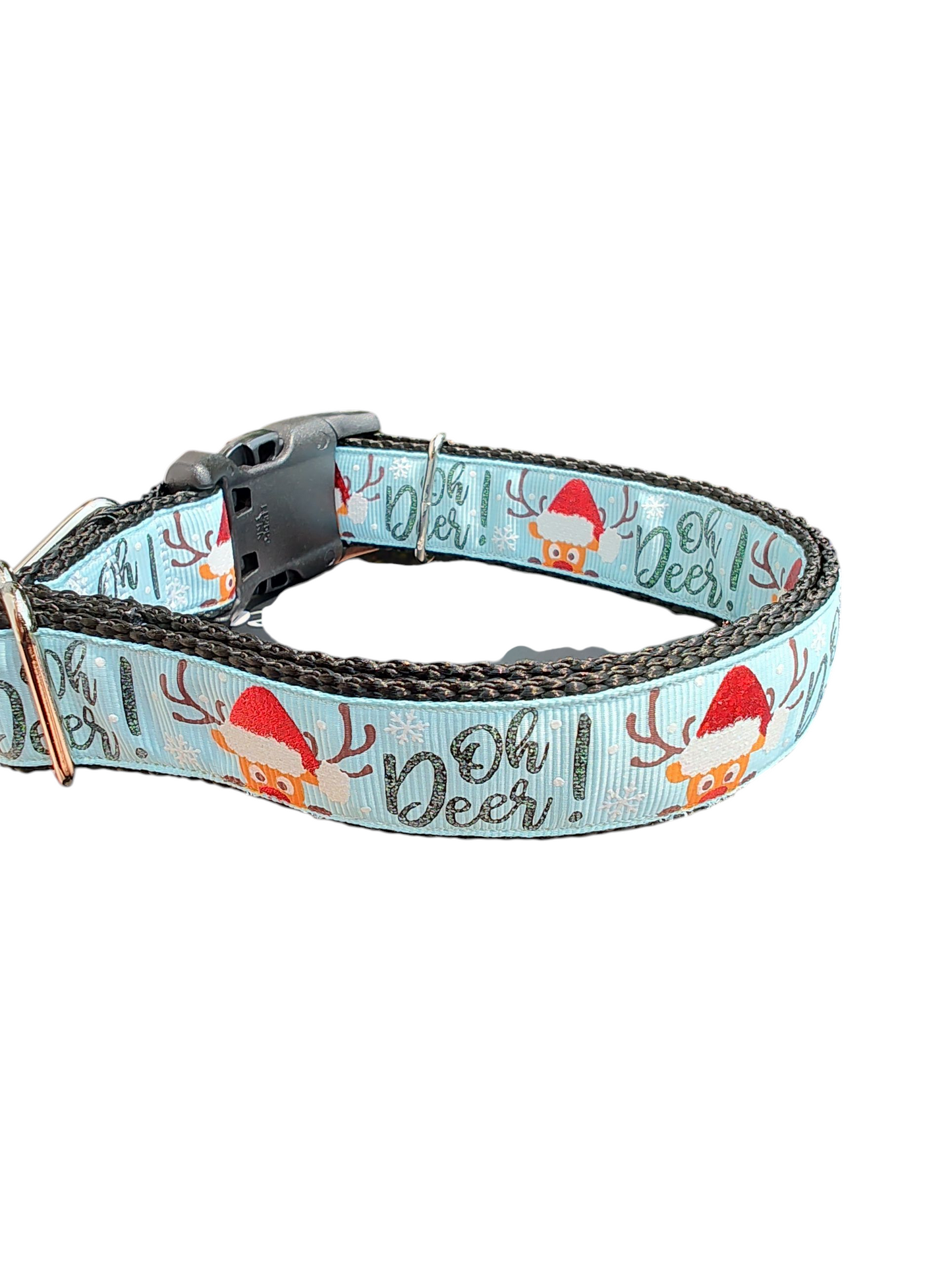 Oh Deer! Nylon Dog Collar | Purrfect Pet Kingdom