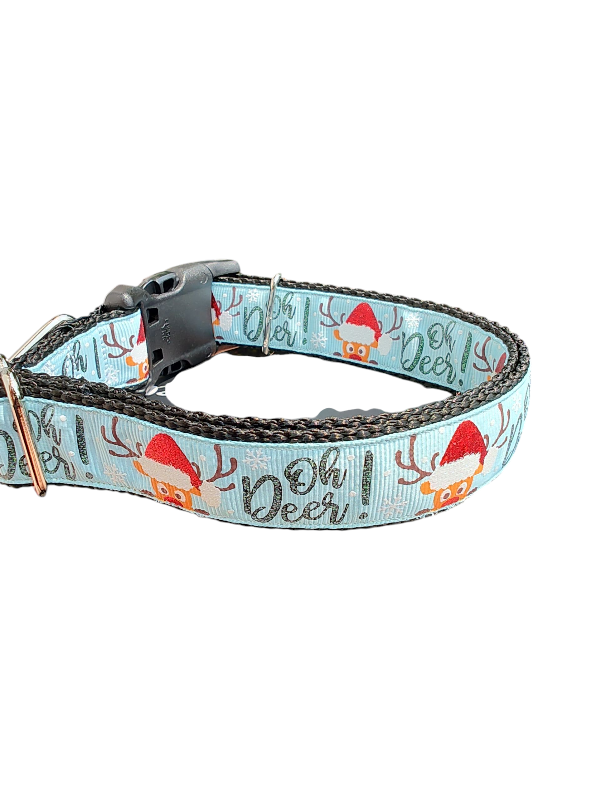 Oh Deer! Nylon Dog Collar | Purrfect Pet Kingdom
