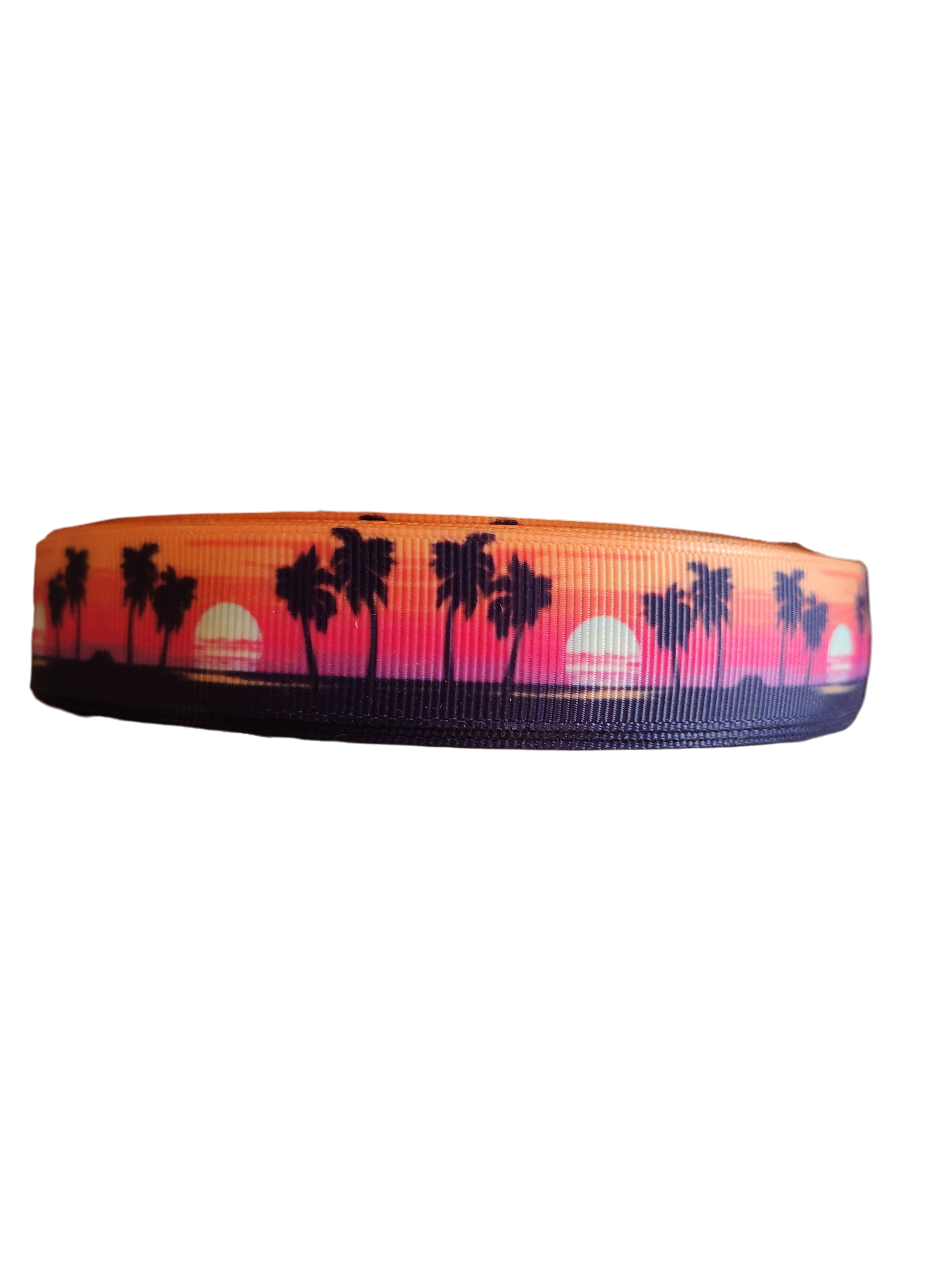 Beach Sunsets Nylon Dog Collar | Purrfect Pet Kingdom