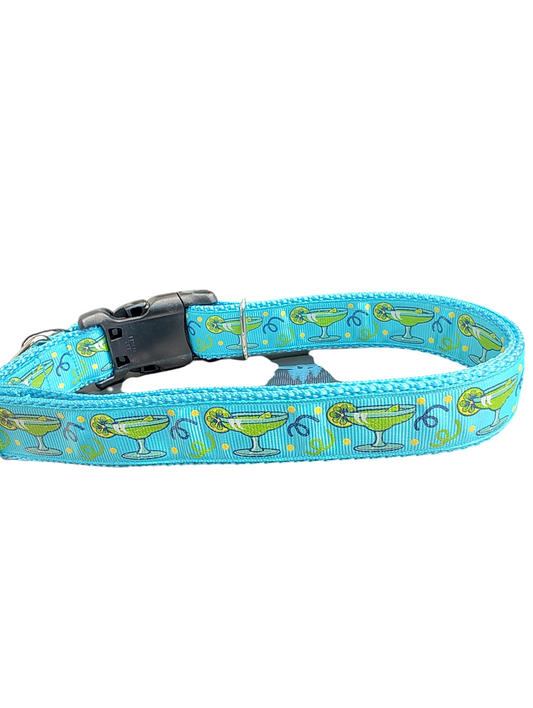 Lime Margarita Nylon Dog Collar | Purrfect Pet Kingdom