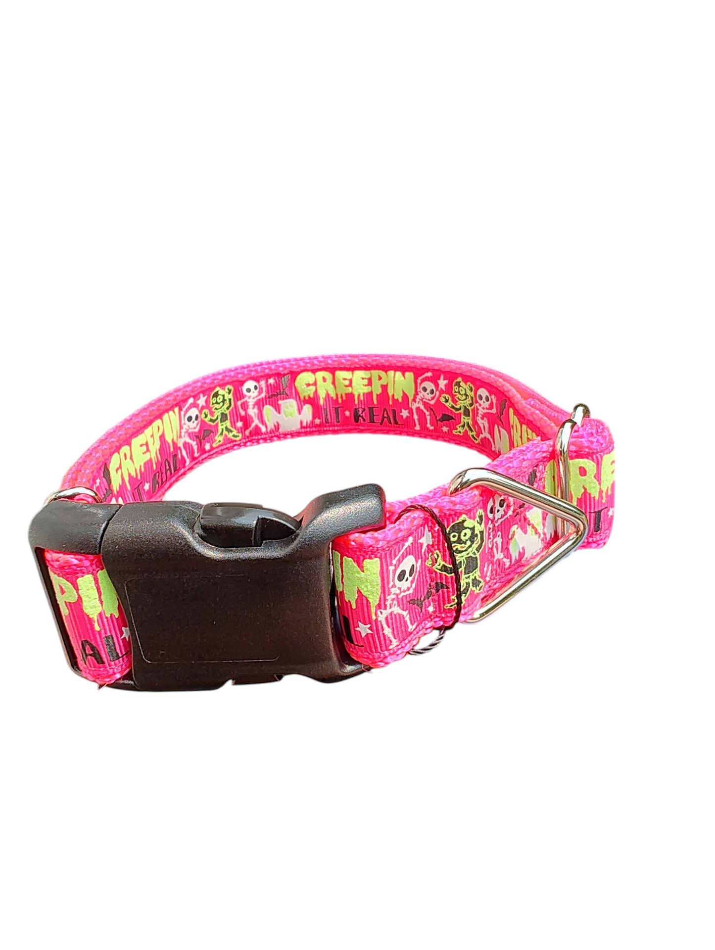 Creepin It Real Nylon Dog Collar | Purrfect Pet Kingdom