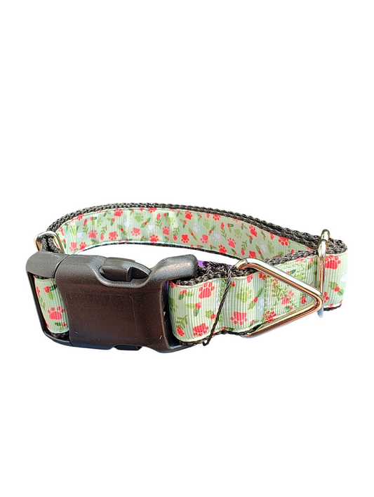 Holly And Ivy Paws Nylon Dog Collar | Purrfect Pet Kingdom