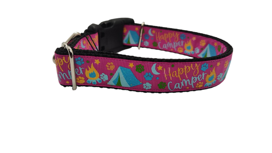 Happy Camper Nylon Dog Collar | Purrfect Pet Kingdom