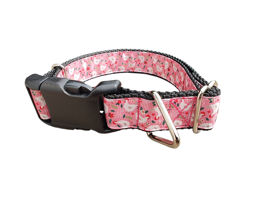 Christmas Chickens Nylon Dog Collar | Purrfect Pet Kingdom