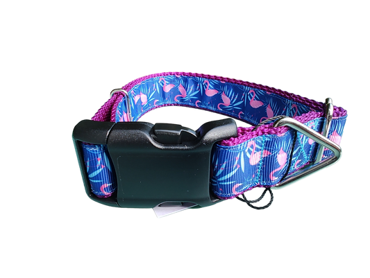 Flamingos Nylon Dog Collar | Purrfect Pet Kingdom