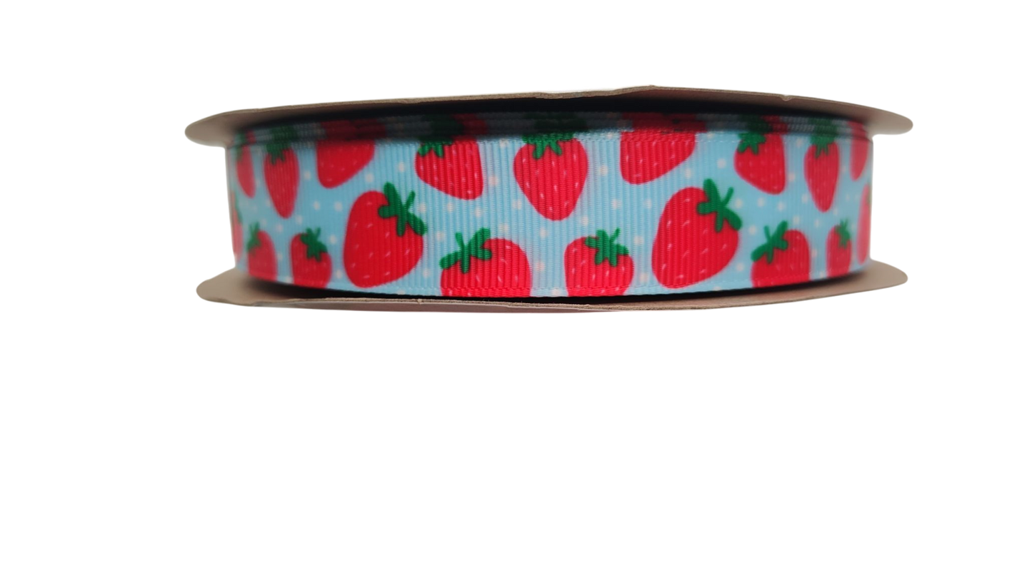 Strawberries Nylon Dog Collar | Purrfect Pet Kingdom