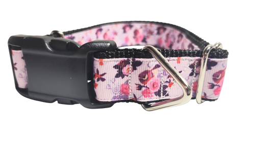 Birds and Flowers Nylon Dog Collar | Purrfect Pet Kingdom