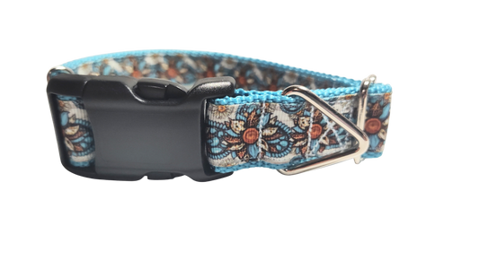 Western Floral Nylon Dog Collar | Purrfect Pet Kingdom