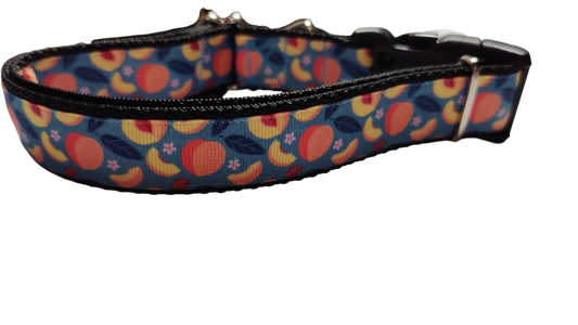 Peach Blossoms Nylon Dog Collar | Purrfect Pet Kingdom