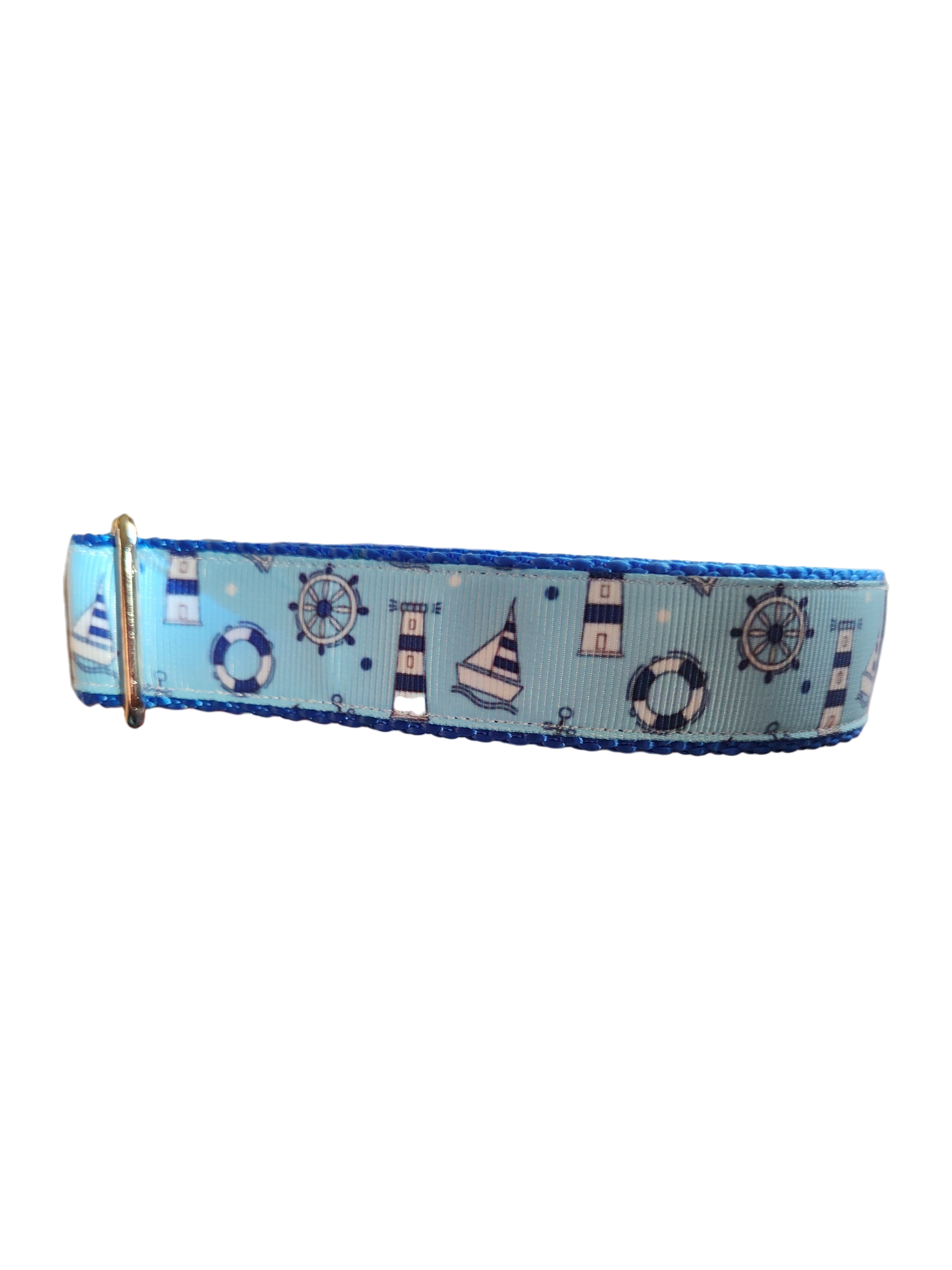 Sail The Coast Nylon Dog Collar