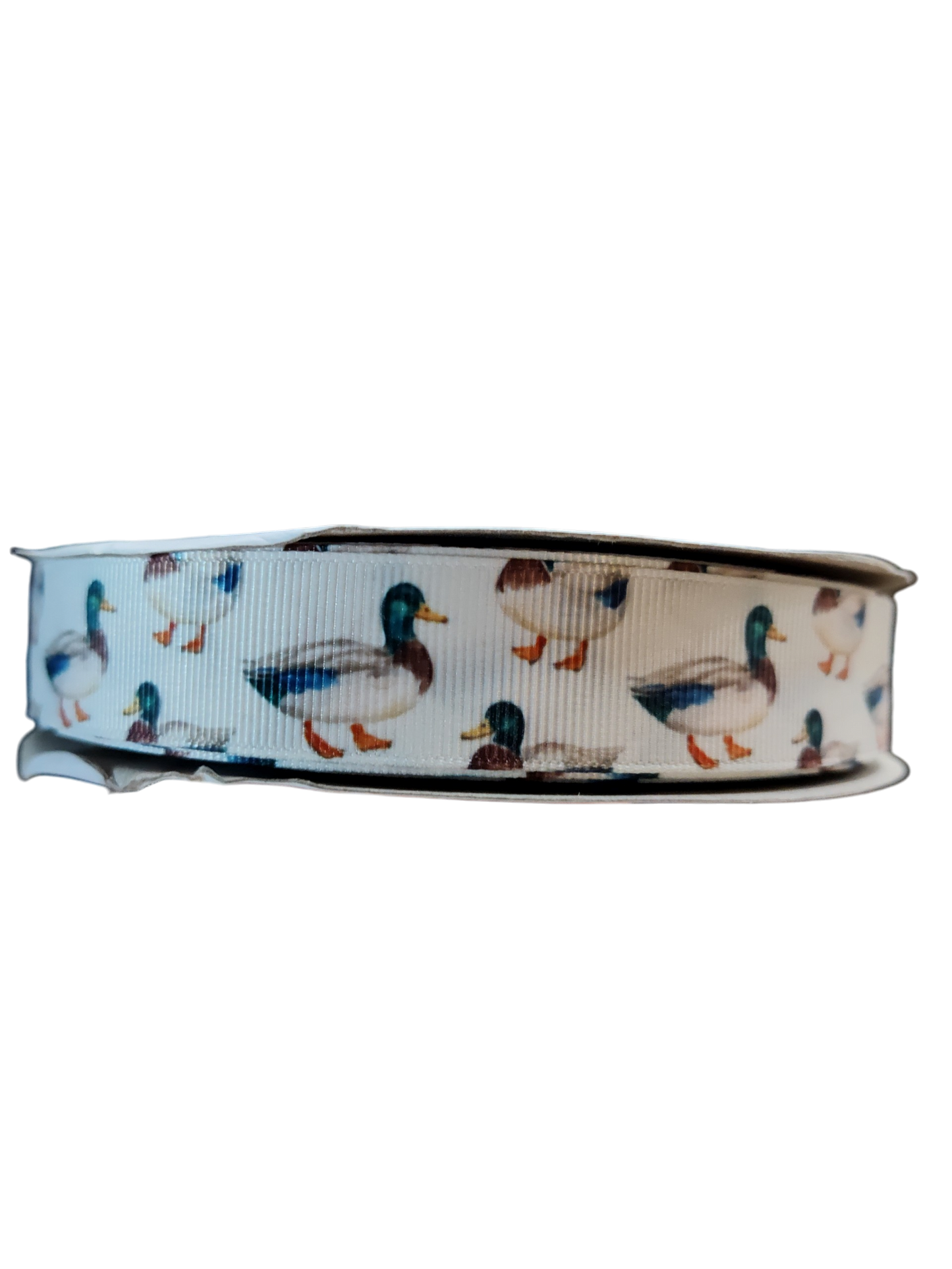 Dog Collar Ducks on White Background Heavy Duty Nylon Strap