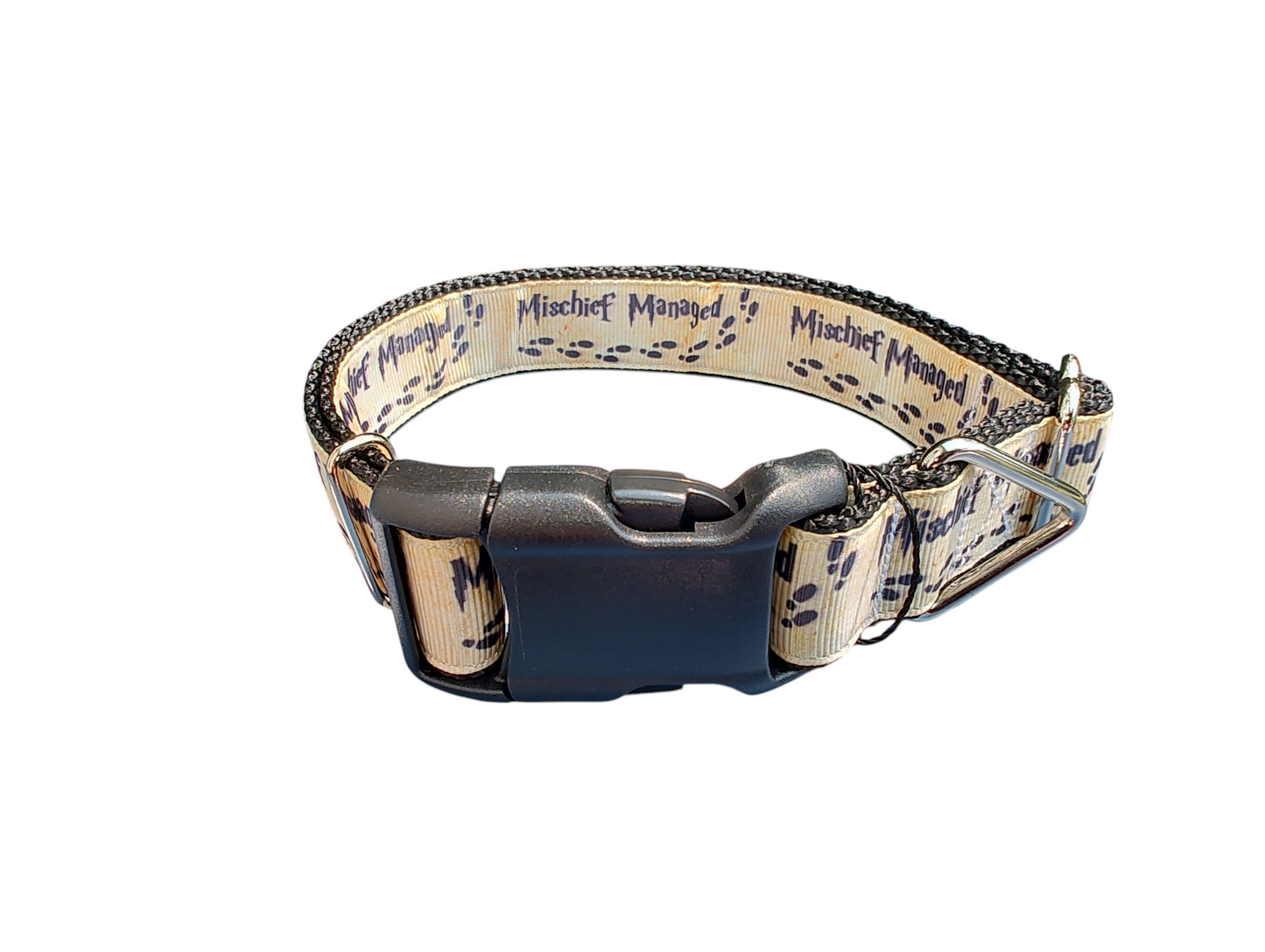 Mischief Managed Nylon Dog Collar | Purrfect Pet Kingdom