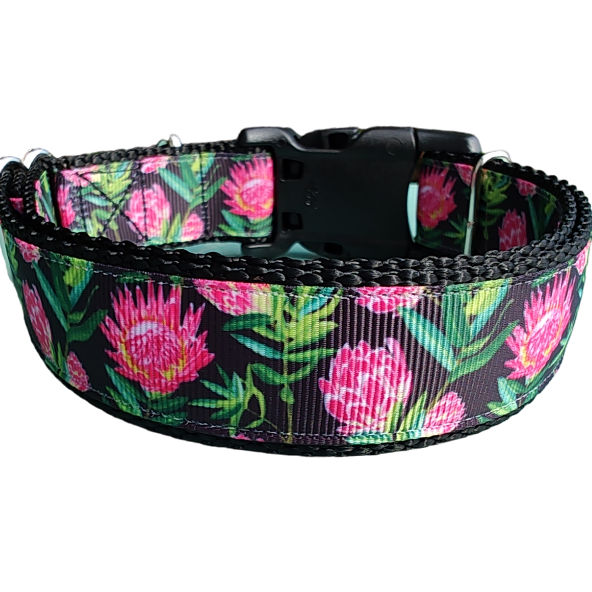 Protea Flower Nylon Dog Collar | Purrfect Pet Kingdom