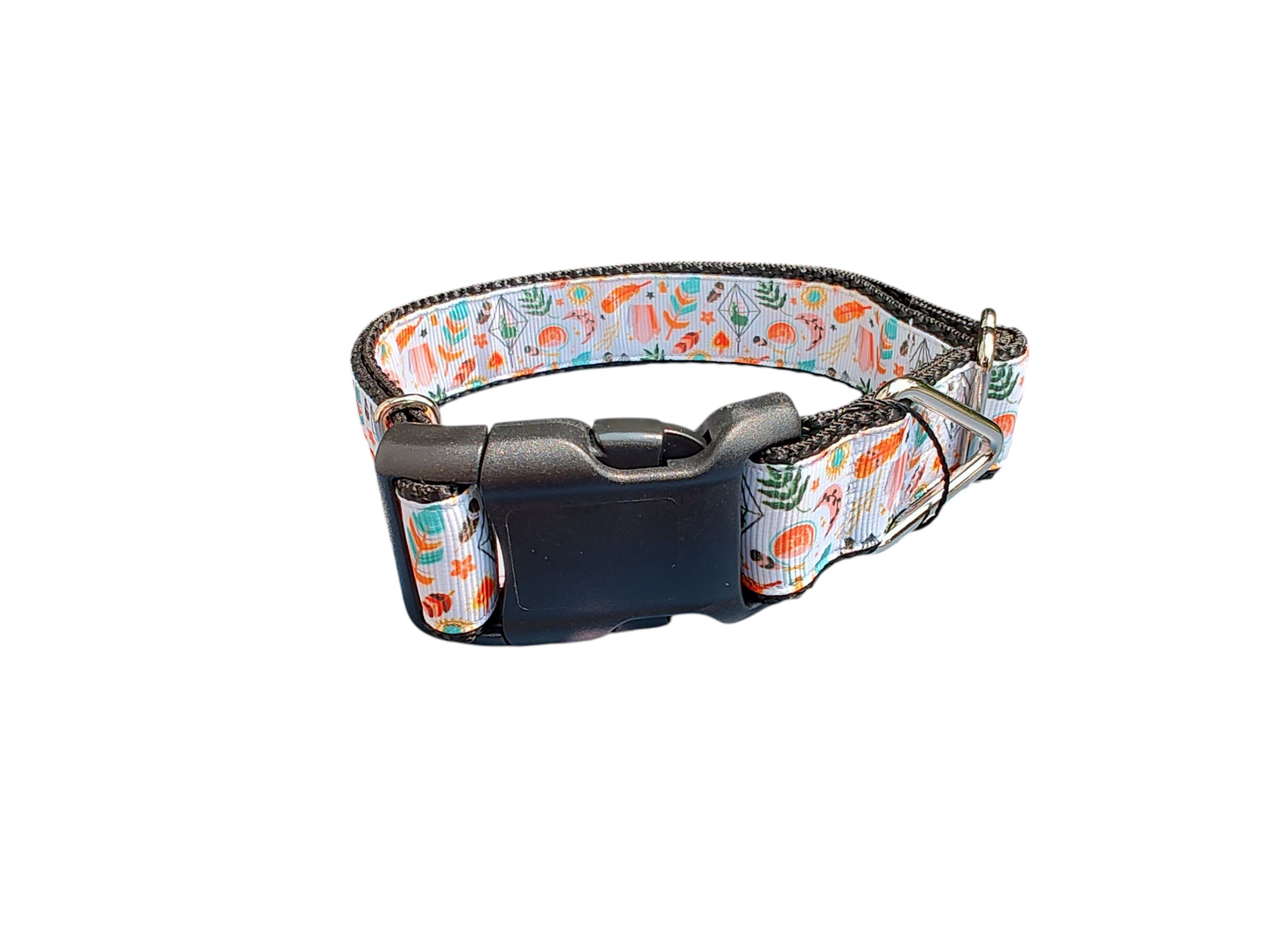 Feathers and Ferns Apothecary Nylon Dog Collar | Purrfect Pet Kingdom