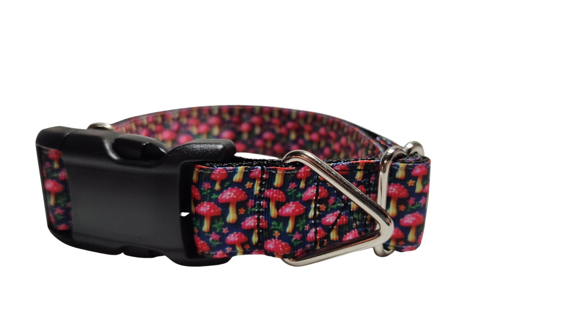 Little Mushrooms Nylon Dog Collar | Purrfect Pet Kingdom