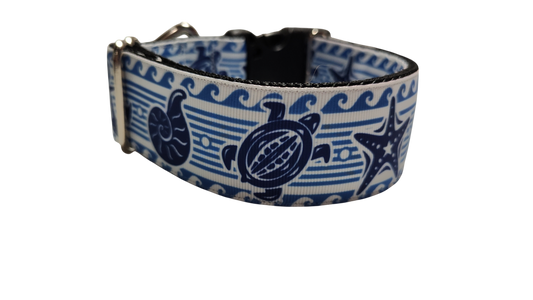 1.5" Wide Coastal Collection Nylon Dog Collar | Purrfect Pet Kingdom
