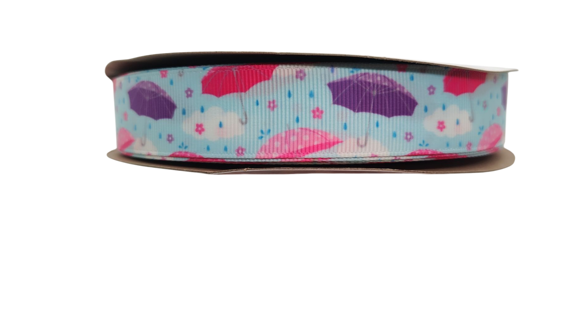 Raining Umbrellas Nylon Dog Collar | Purrfect Pet Kingdom