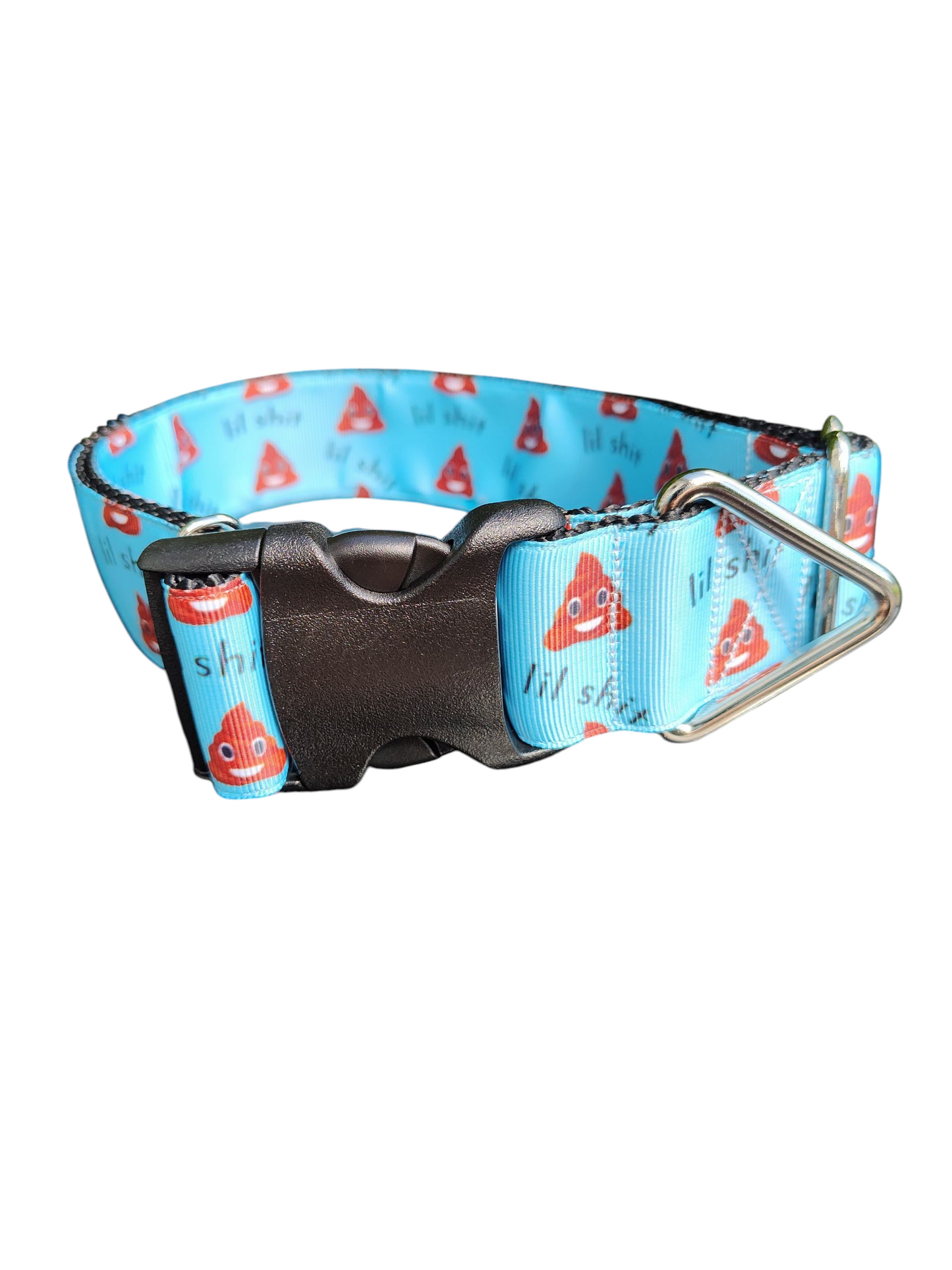 1.5" Wide Lil Shit Nylon Dog Collar | Purrfect Pet Kingdom