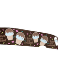 I Love Ice Cream Nylon Dog Collar