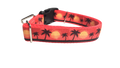 Beach Sunsets Nylon Dog Collar