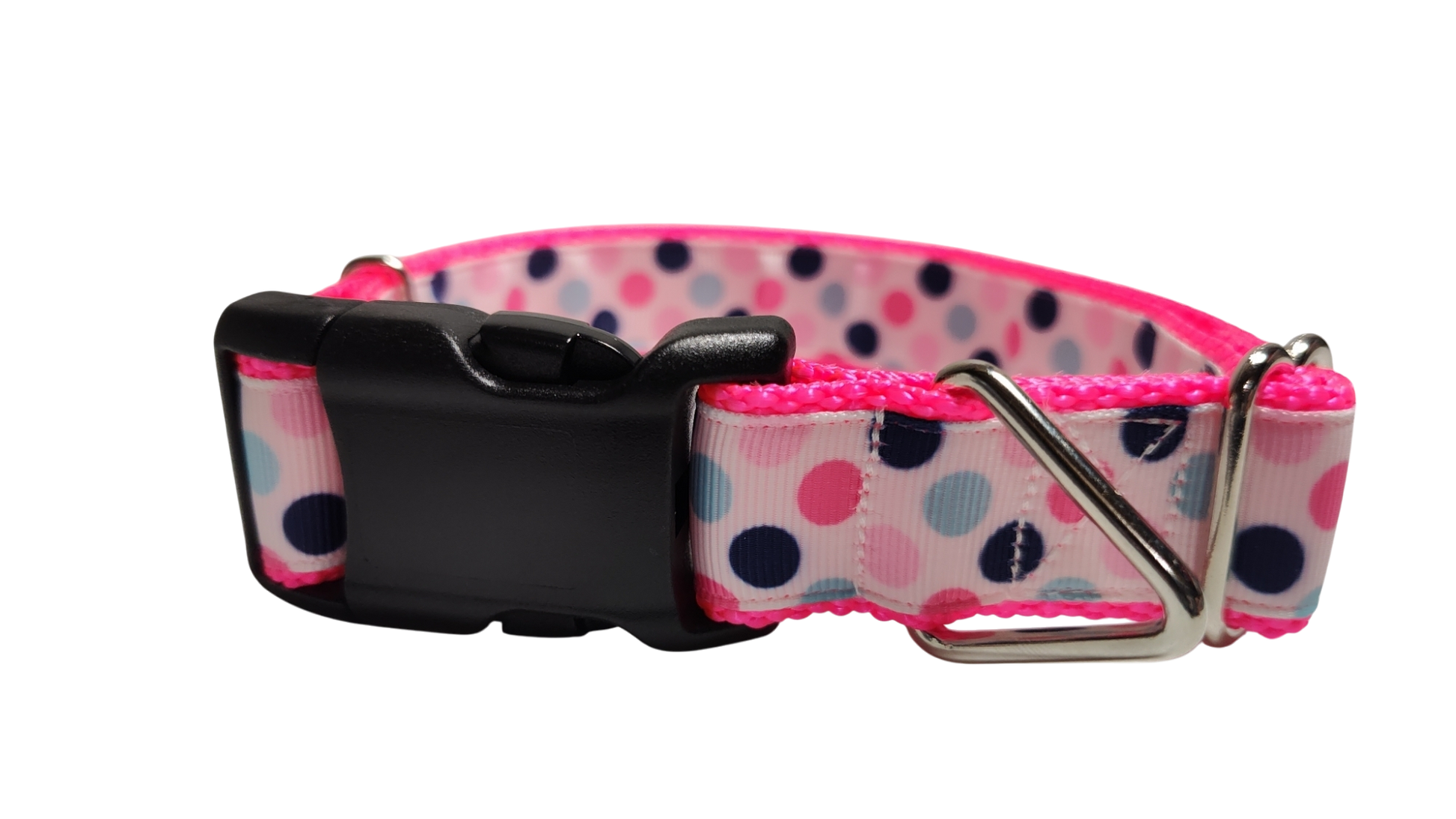 Polka Dots Pattern Nylon Dog Collar | Purrfect Pet Kingdom
