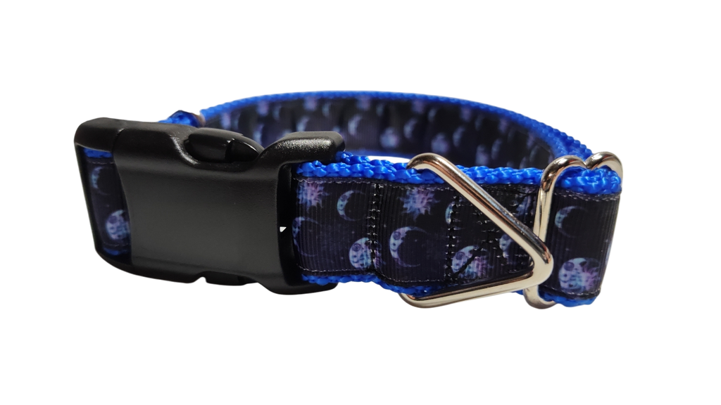 Moon Nylon Dog Collar