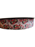 Mom Tattoo Nylon Dog Collar