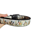 Mallard Duck Pair Nylon Dog Collar