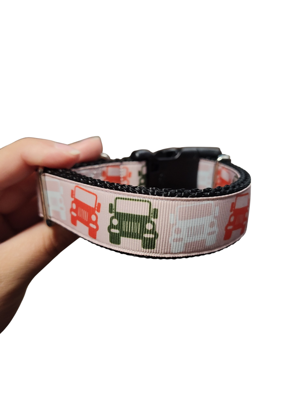 Jeep Nylon Dog Collar