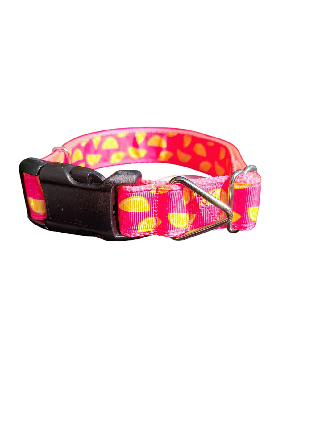 Pink Lemonade Nylon Dog Collar | Purrfect Pet Kingdom