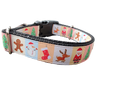All Things Christmas Nylon Dog Collar