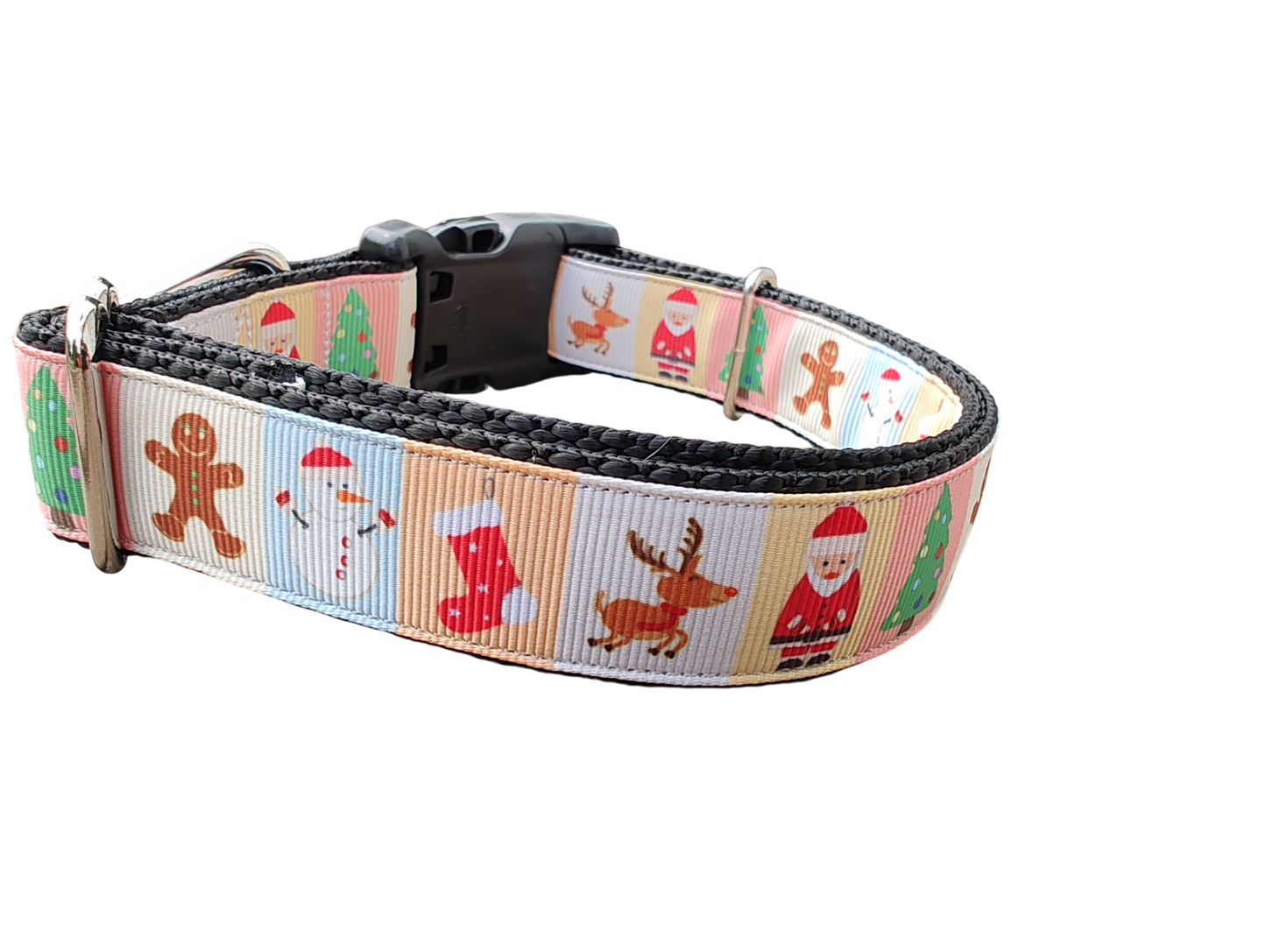 All Things Christmas Nylon Dog Collar | Purrfect Pet Kingdom