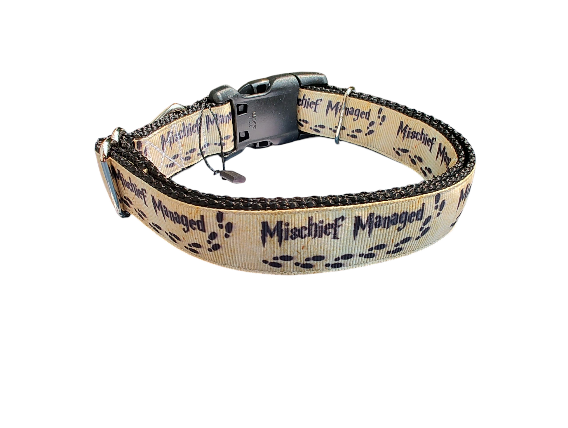 Mischief Managed Nylon Dog Collar | Purrfect Pet Kingdom