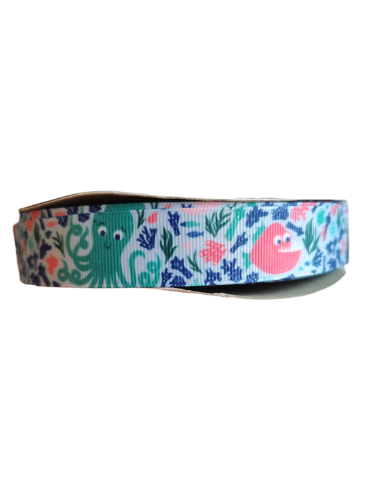 Octopus and Friends Nylon Dog Collar | Purrfect Pet Kingdom
