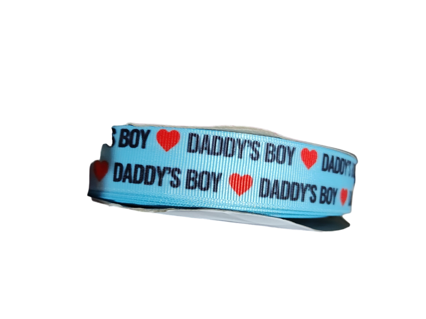 Dog Collar Daddys Boy Text Print Heavy Duty Nylon Pet Strap