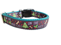 On The Nice List Christmas Nylon Dog Collar