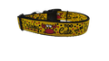 Too Cute To Be Crabby Nylon Dog Collar