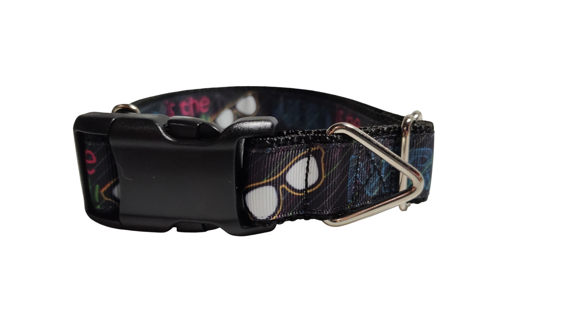 Nerd Is The Word Nylon Dog Collar