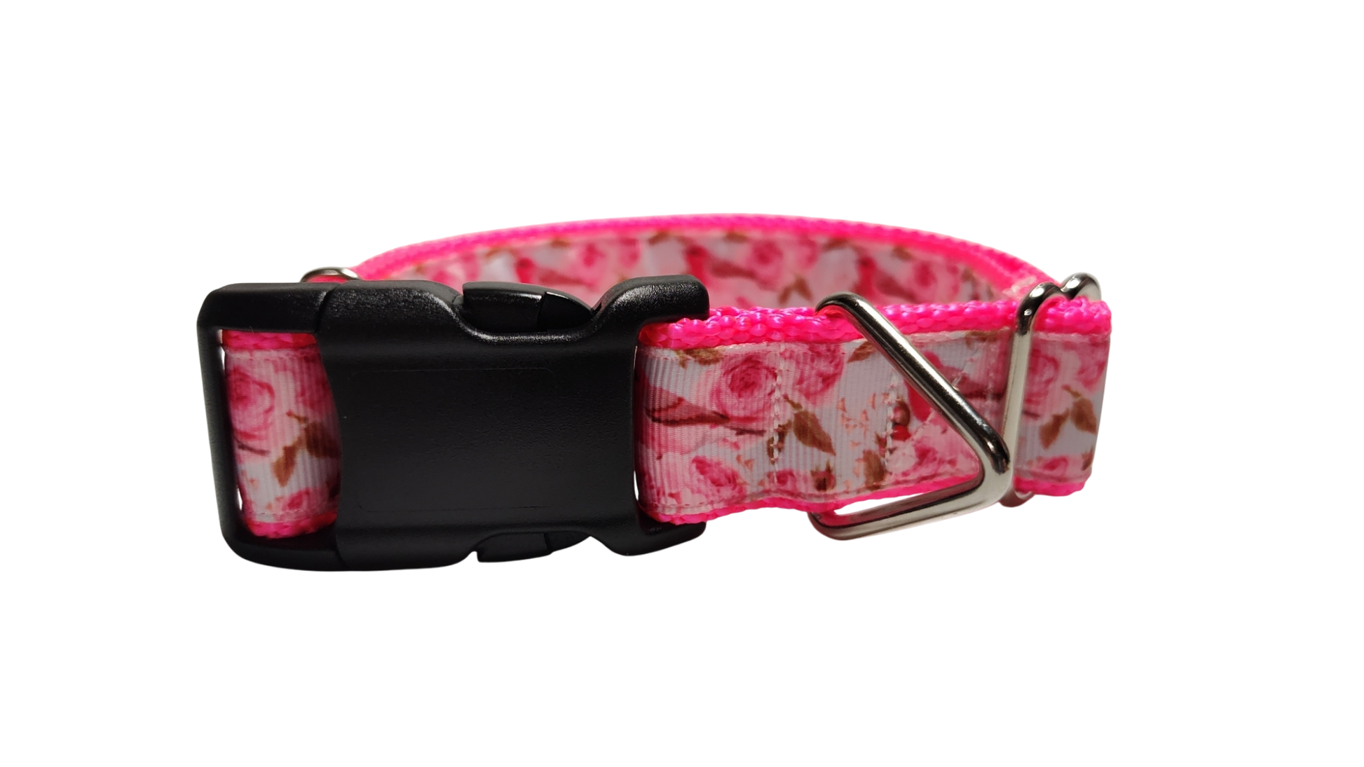 Rose Finch Bird Nylon Dog Collar | Purrfect Pet Kingdom