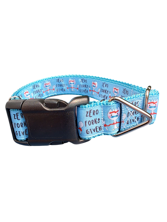 Zero Forks Given Nylon Dog Collar | Purrfect Pet Kingdom