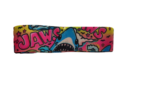 Jaws Pop Art Shark Nylon Dog Collar | Purrfect Pet Kingdom