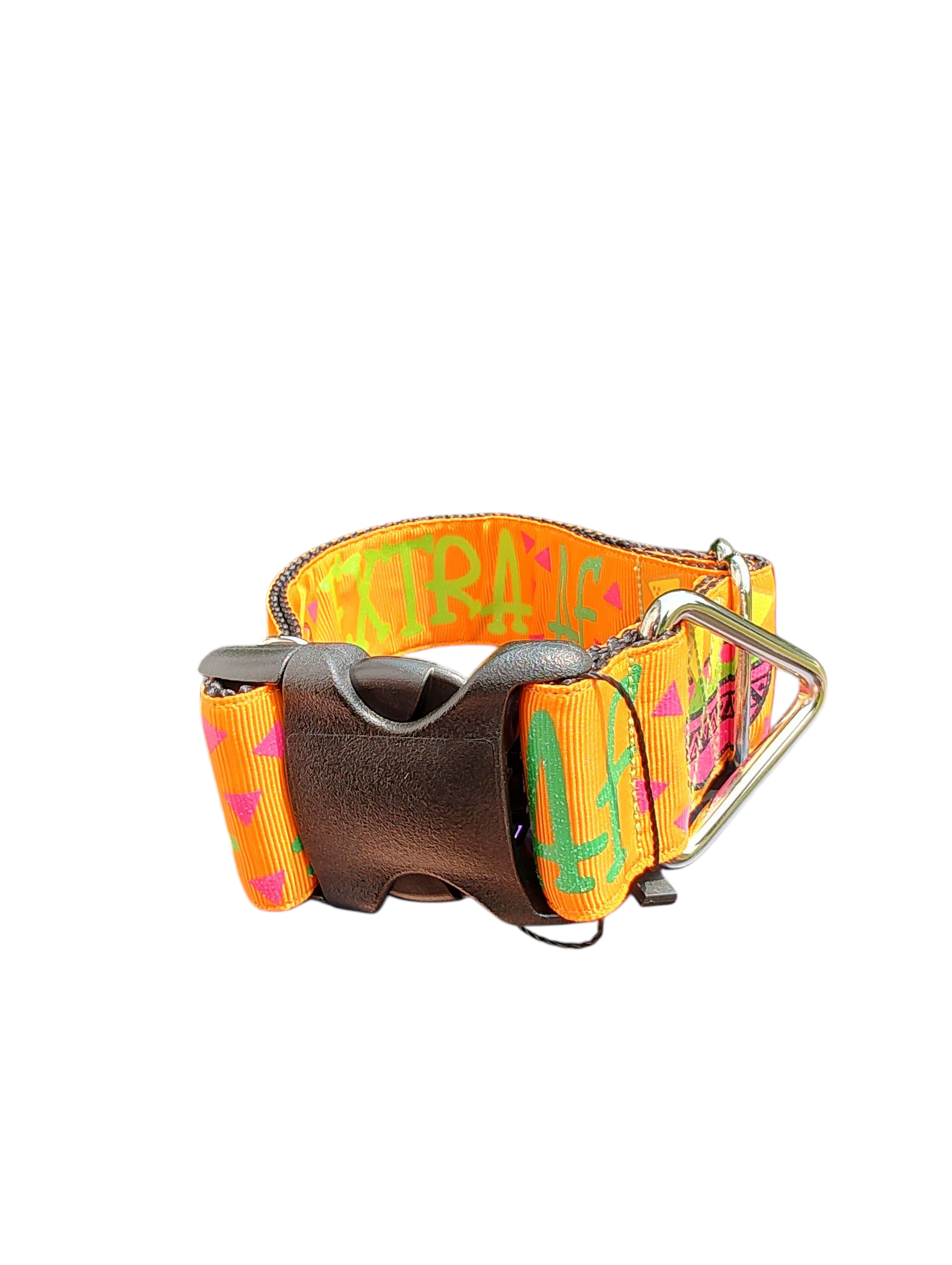 1.5" Wide Extra AF Chips & Guac Nylon Dog Collar | Purrfect Pet Kingdom