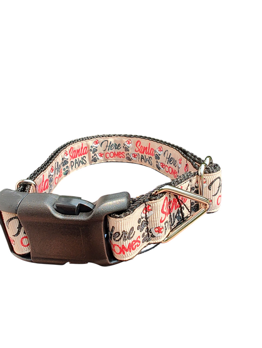 Santa Paws Nylon Dog Collar | Purrfect Pet Kingdom