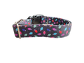 Christmas Lights Nylon Dog Collar