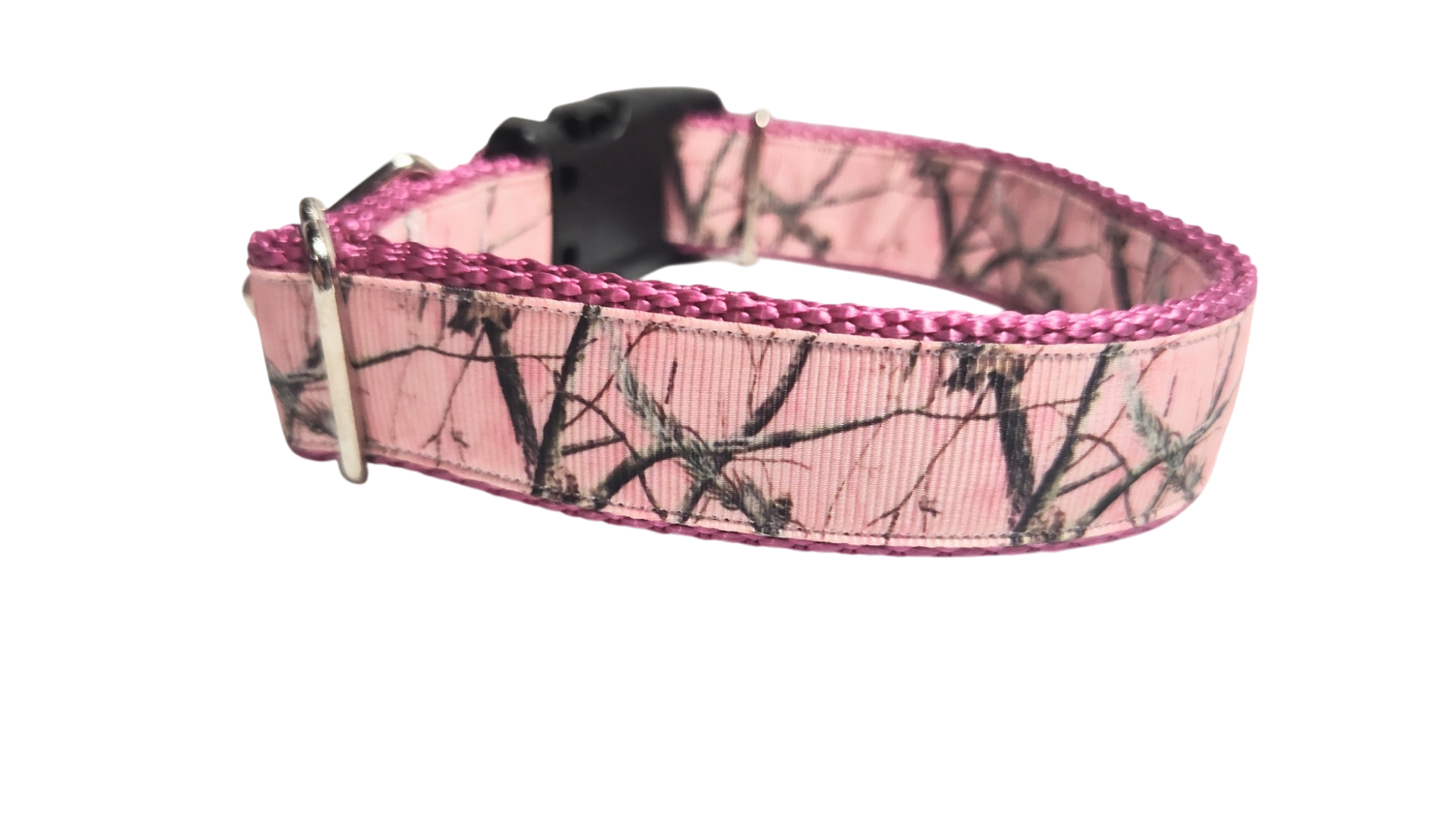 Pink Camo Nylon Dog Collar | Purrfect Pet Kingdom