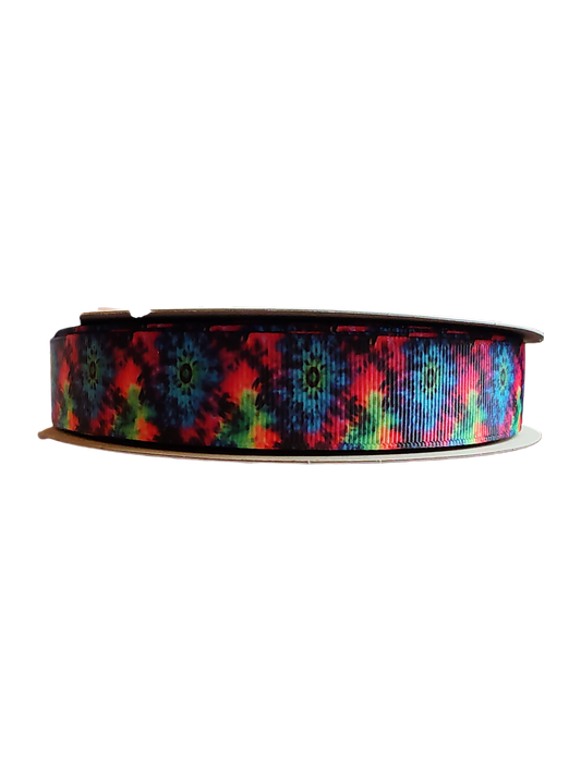 Dark Tie Dye Nylon Dog Collar | Purrfect Pet Kingdom
