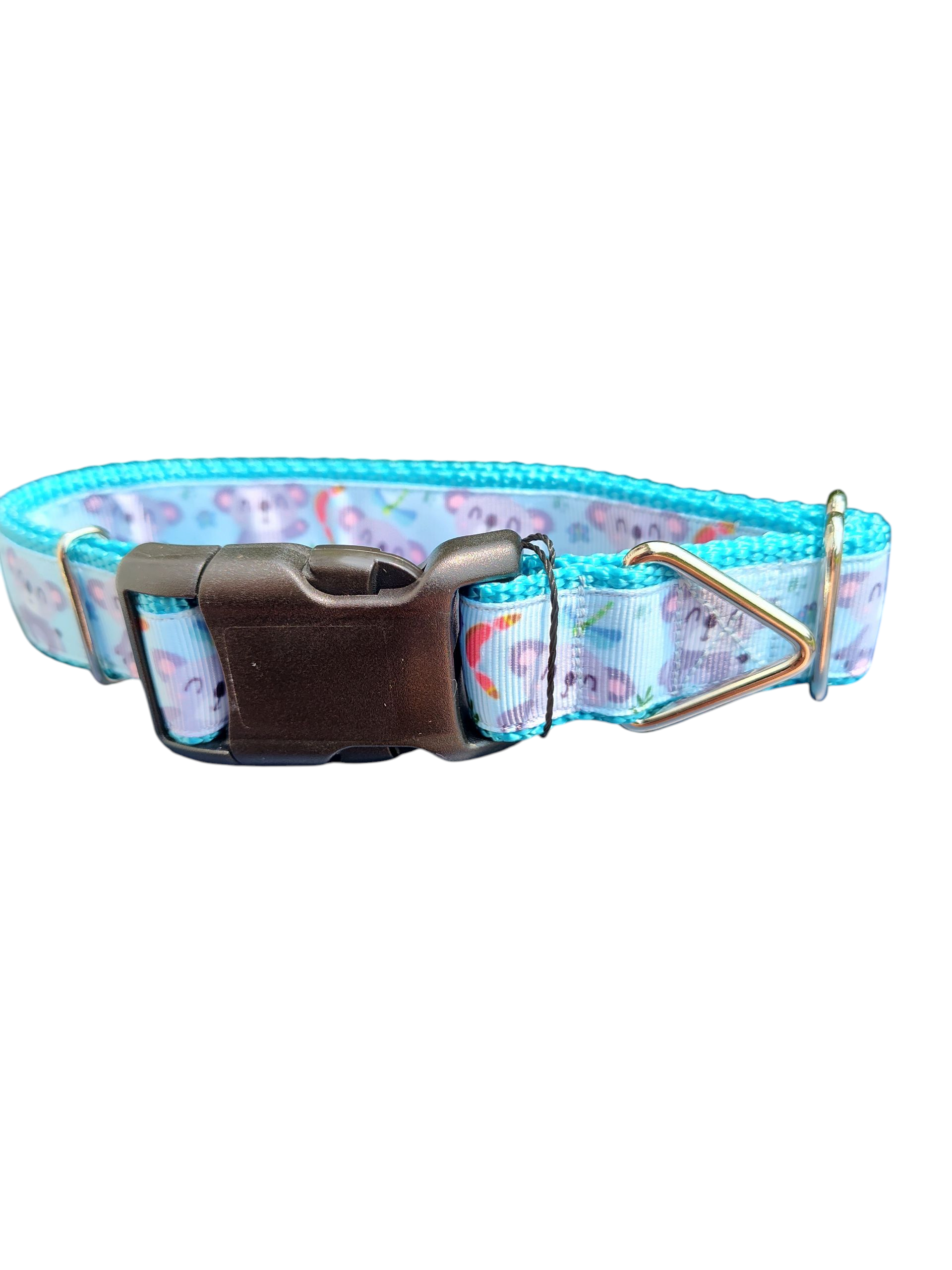 Koala At Play Nylon Dog Collar