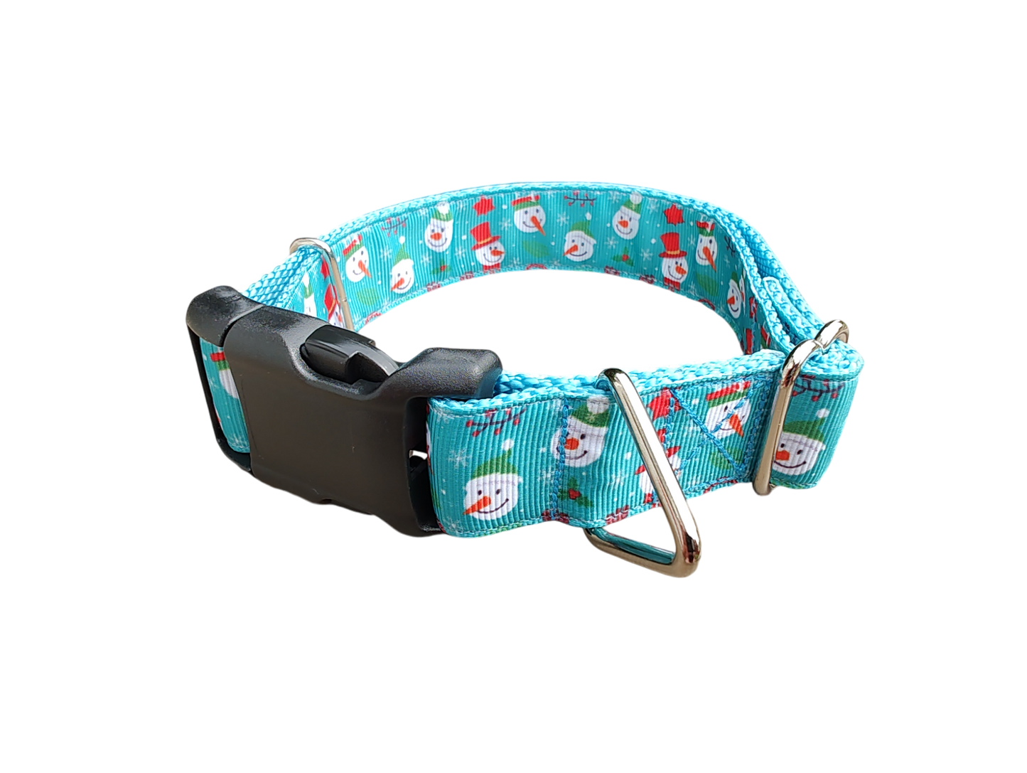 Snowman Christmas Nylon Dog Collar | Purrfect Pet Kingdom