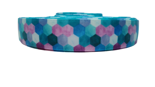 Mermaid Mosaic Tiles Nylon Dog Collar | Purrfect Pet Kingdom