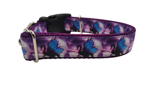 Fantasy Dragon Nylon Dog Collar | Purrfect Pet Kingdom